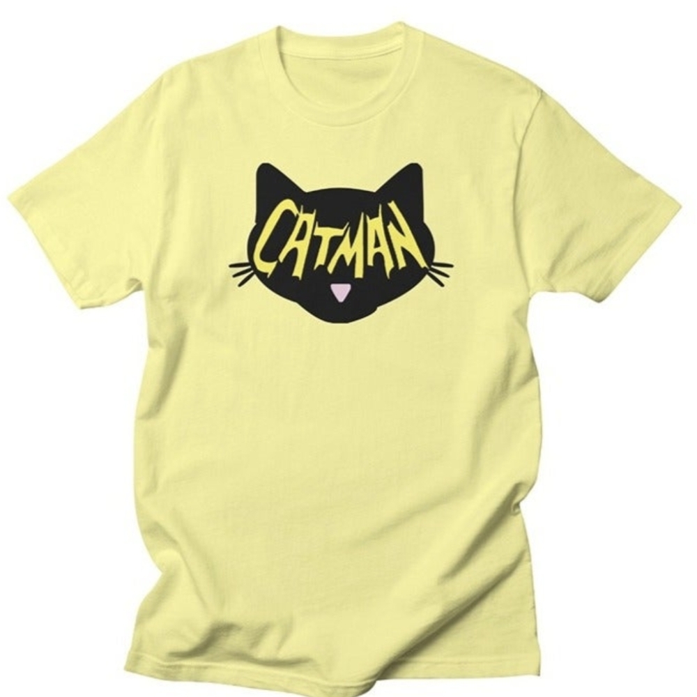 Catman T-Shirt (Designed by Me!) on Bella Canvas Shirt - Men's Medium - Picture 3 of 6